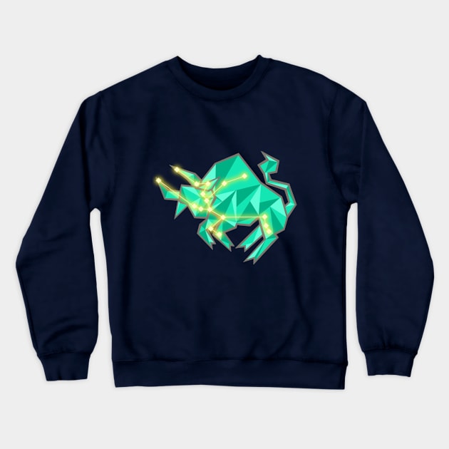 Taurus Crewneck Sweatshirt by AstroSkeleton